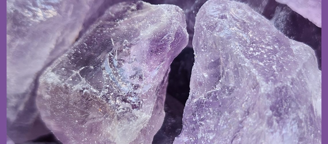 amethyste pierre naturelle agate et lune
